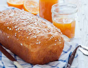 Brioche au jus d'orange