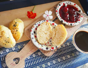 Mini pains briochés