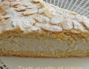 Tarte ricotta et citron