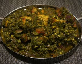 Boucané brède manioc