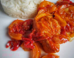 Poulet presque basquaise