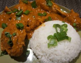 Mafé de poulet africain