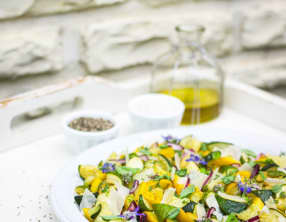 Salade de courgettes