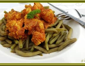 Haricots verts façon tajine