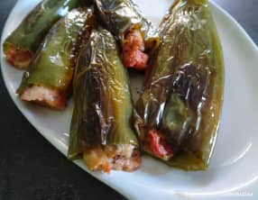 Poivrons doux pointus farcis alla beneventana