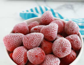 Comment congeler les fraises ?