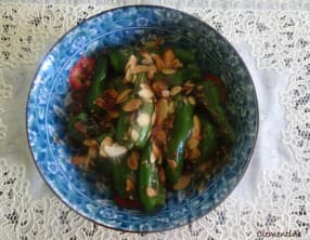 Piments de Padron à la sauce Doen-Jang