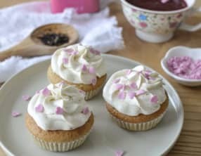 Cupcakes de St Valentin au thé des Amoureux