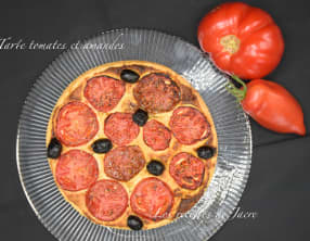 Tarte aux tomates et amandes