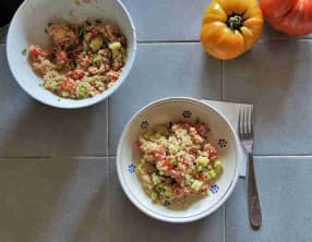 Taboulé de quinoa libanais