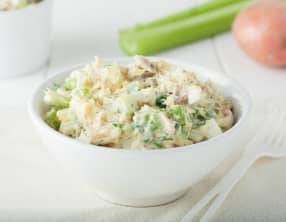 Pommes de terre à la sauce au thon