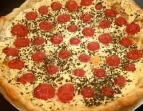 Tarte aux tomates cerises, mozzarella di Bufala et basilic