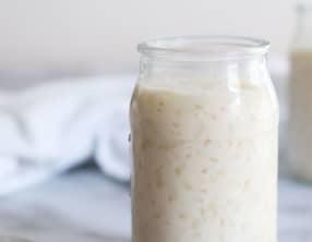 Riz au lait à la vanille