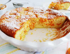 Clafoutis abricots amande
