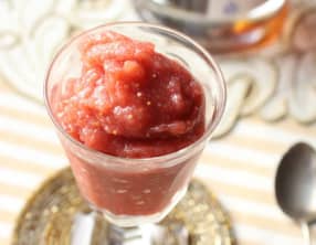 Slushie de figues Armagnac citron