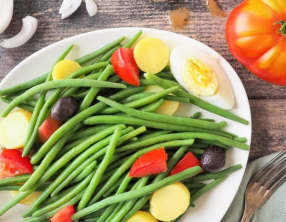 Salade de haricots verts