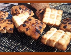Financiers à la noix de coco