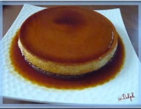 Flan à la noix de coco