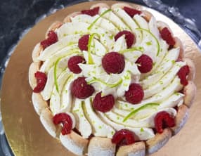 Charlotte aux framboises