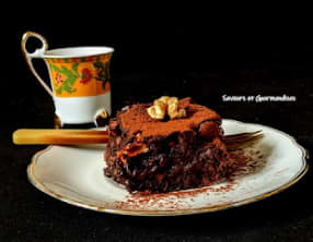 Brownies aux noix et guimauves