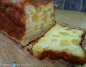 Cake aux pommes demi-sel