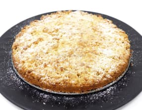 Gâteau crumble aux pommes