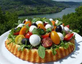 Tarte salade à l’italienne