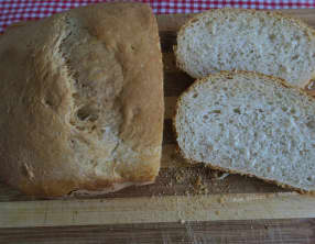 Pain sur poolish à la machine à pain