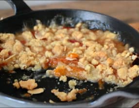 Tian aux abricots, amandes et pignons