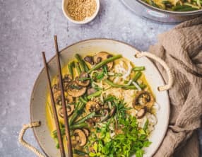Ramen aux champignons