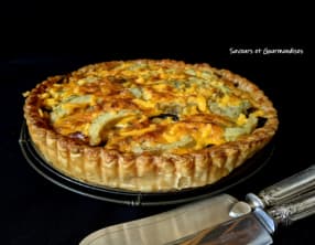 Tarte Oignons et Artichauts