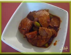 Sauté de dinde au chorizo