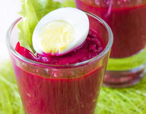 Verrine de betteraves
