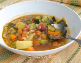 Soupe minestrone