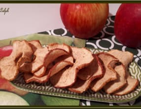 Chips de pommes à la cannelle