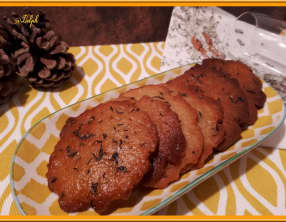 Tuiles salées au parmesan