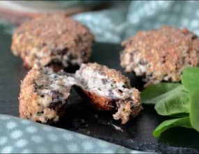 Champignons farcis au chèvre