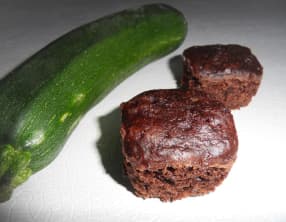 Muffins chocolat et courgettes