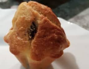 Muffin drômois aux olives et picodon