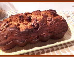 Cake aux noix miel et épices douces