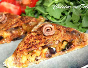 Bricks de légumes du soleil et anchois