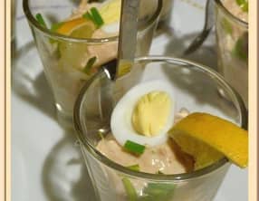 Mousse de saumon fumé