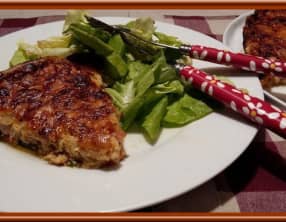 Tarte au thon et ratatouille