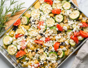 Légumes au four à la feta