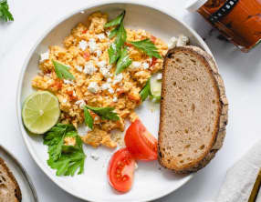 Oeufs brouillés à la marocaine