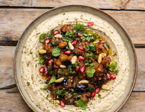 Houmous aux aubergines