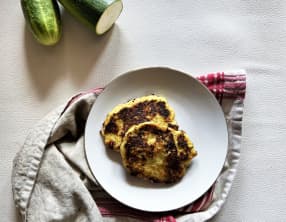 Galettes de courgettes Healthy