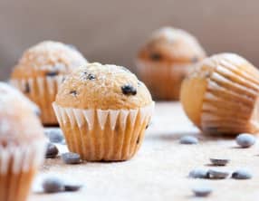 Muffins aux pépites de chocolat
