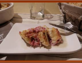 Gratin de chou-fleur au roquefort