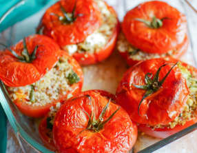 Tomates farcies végétariennes